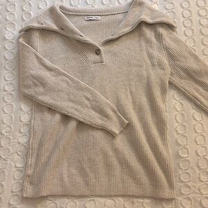 Maternity Sweater Beige Medium